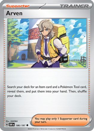 Image of Arven (186/197) [Scarlet & Violet: Obsidian Flames]