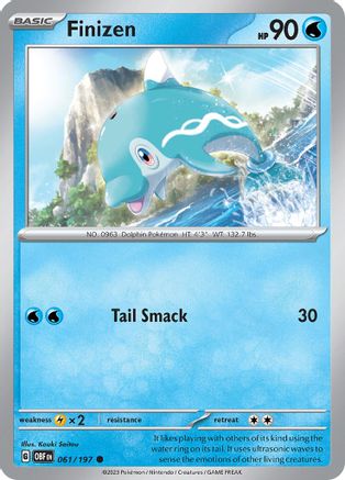 Image of Finizen (061/197) [Scarlet & Violet: Obsidian Flames]