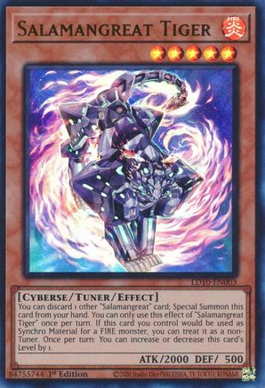 Image of Salamangreat Tiger [LD10-EN003] Ultra Rare