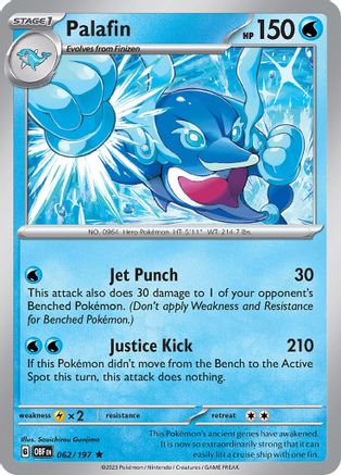 Image of Palafin (062/197) [Scarlet & Violet: Obsidian Flames]