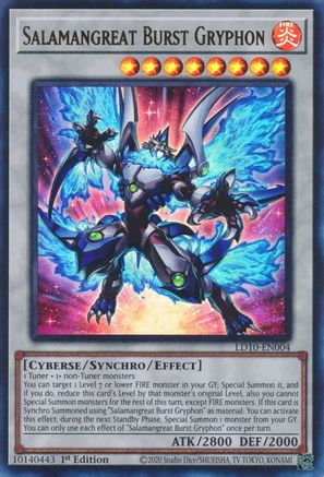 Image of Salamangreat Burst Gryphon [LD10-EN004] Ultra Rare