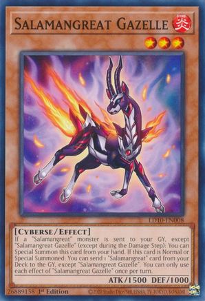 Image of Salamangreat Gazelle [LD10-EN008] Common