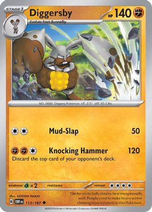 Image of Diggersby (113/197) [Scarlet & Violet: Obsidian Flames]
