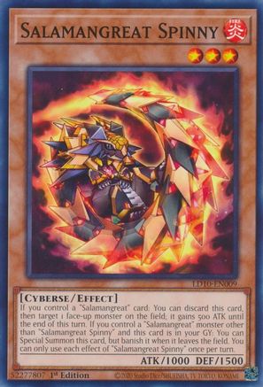Image of Salamangreat Spinny [LD10-EN009] Common