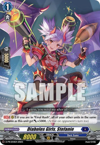 Image of Diabolos Girls, Stefanie (D-PR/244) [D Promo Cards]