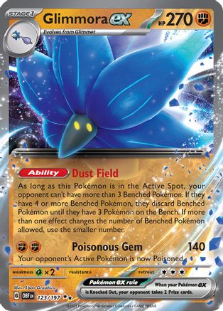 Image of Glimmora ex (123/197) [Scarlet & Violet: Obsidian Flames]