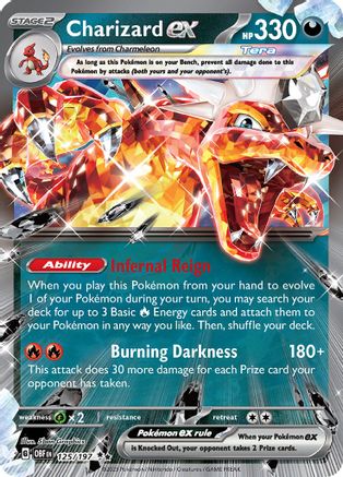 Image of Charizard ex (125/197) [Scarlet & Violet: Obsidian Flames]