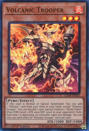 Image of Volcanic Trooper [LD10-EN019] Ultra Rare
