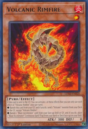 Image of Volcanic Rimfire [LD10-EN020] Rare