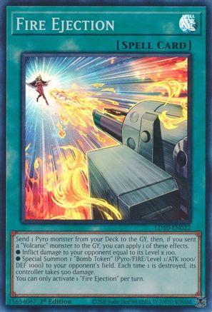 Image of Fire Ejection [LD10-EN022] Super Rare