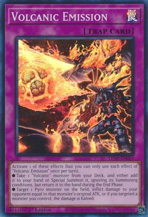 Image of Volcanic Emission [LD10-EN023] Super Rare