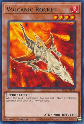 Image of Volcanic Rocket [LD10-EN027] Rare