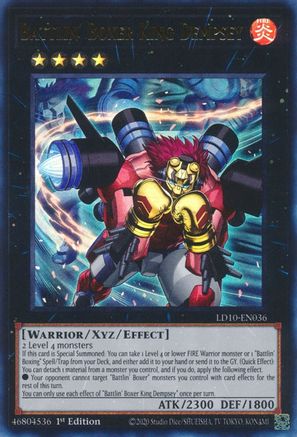 Image of Battlin' Boxer King Dempsey [LD10-EN036] Ultra Rare