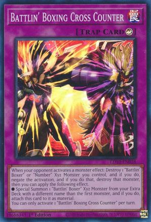Image of Battlin' Boxing Cross Counter [LD10-EN038] Super Rare
