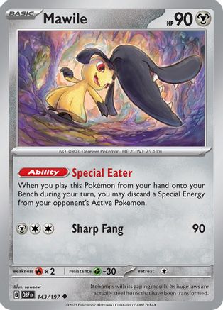 Image of Mawile (143/197) [Scarlet & Violet: Obsidian Flames]