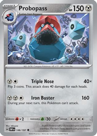 Image of Probopass (146/197) [Scarlet & Violet: Obsidian Flames]