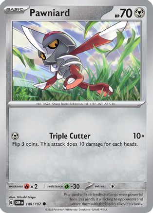 Image of Pawniard (148/197) [Scarlet & Violet: Obsidian Flames]