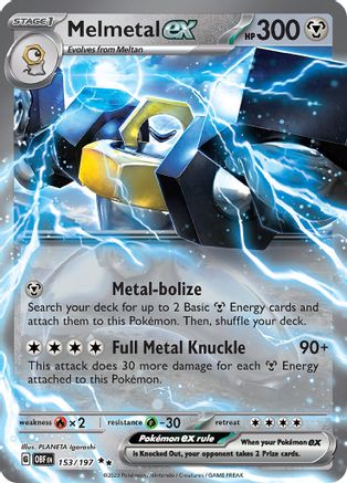 Image of Melmetal ex (153/197) [Scarlet & Violet: Obsidian Flames]