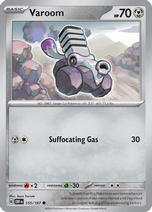Image of Varoom (155/197) [Scarlet & Violet: Obsidian Flames]