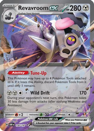 Image of Revavroom ex (156/197) [Scarlet & Violet: Obsidian Flames]