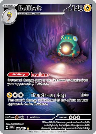 Image of Bellibolt (201/197) [Scarlet & Violet: Obsidian Flames]