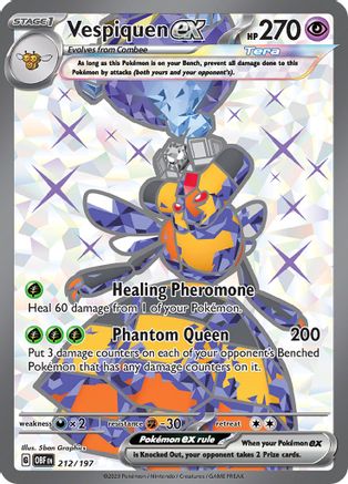 Image of Vespiquen ex (212/197) [Scarlet & Violet: Obsidian Flames]