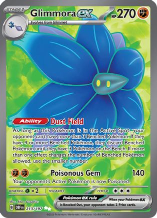 Image of Glimmora ex (213/197) [Scarlet & Violet: Obsidian Flames]