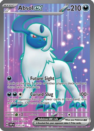 Image of Absol ex (214/197) [Scarlet & Violet: Obsidian Flames]