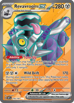 Image of Revavroom ex (216/197) [Scarlet & Violet: Obsidian Flames]