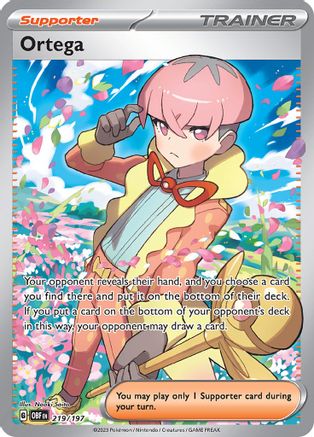 Image of Ortega (219/197) [Scarlet & Violet: Obsidian Flames]