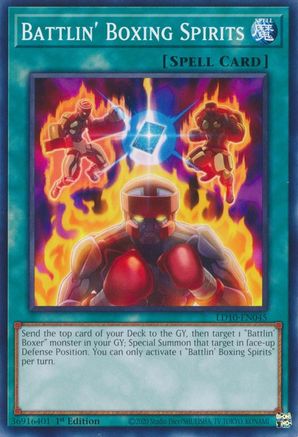 Image of Battlin' Boxing Spirits [LD10-EN045] Common
