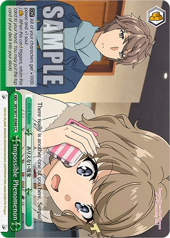 Image of Impossible Phenomenon [Rascal Does Not Dream of a Dreaming Girl]