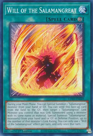 Image of Will of the Salamangreat [LD10-EN049] Common