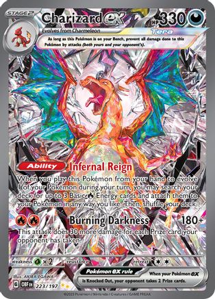 Image of Charizard ex (223/197) [Scarlet & Violet: Obsidian Flames]