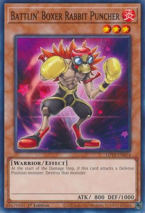 Image of Battlin' Boxer Rabbit Puncher [LD10-EN054] Common