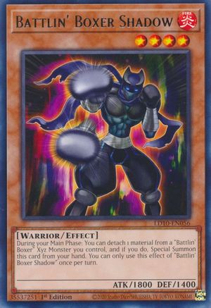 Image of Battlin' Boxer Shadow [LD10-EN056] Rare