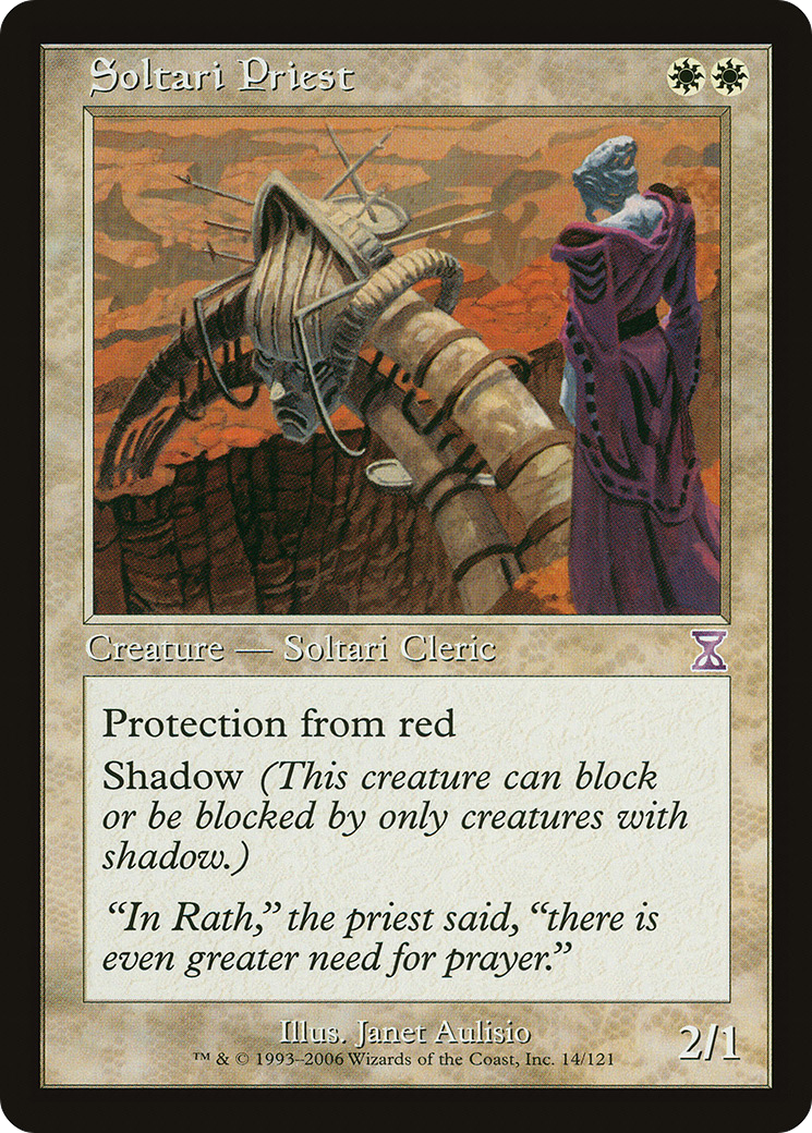 Image of Soltari Priest [Time Spiral Timeshifted]