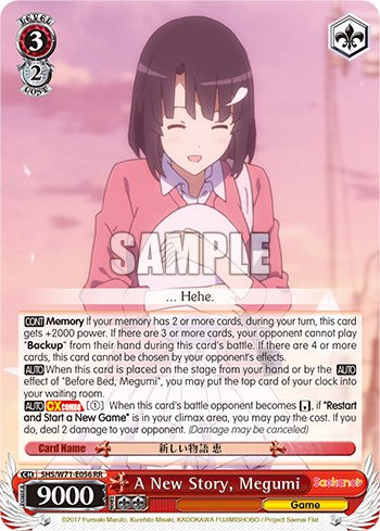 Image of A New Story, Megumi [Saekano How to Raise a Boring Girlfriend. flat]
