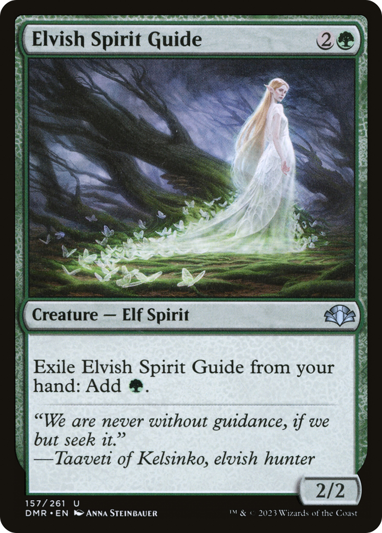 Image of Elvish Spirit Guide [Dominaria Remastered]