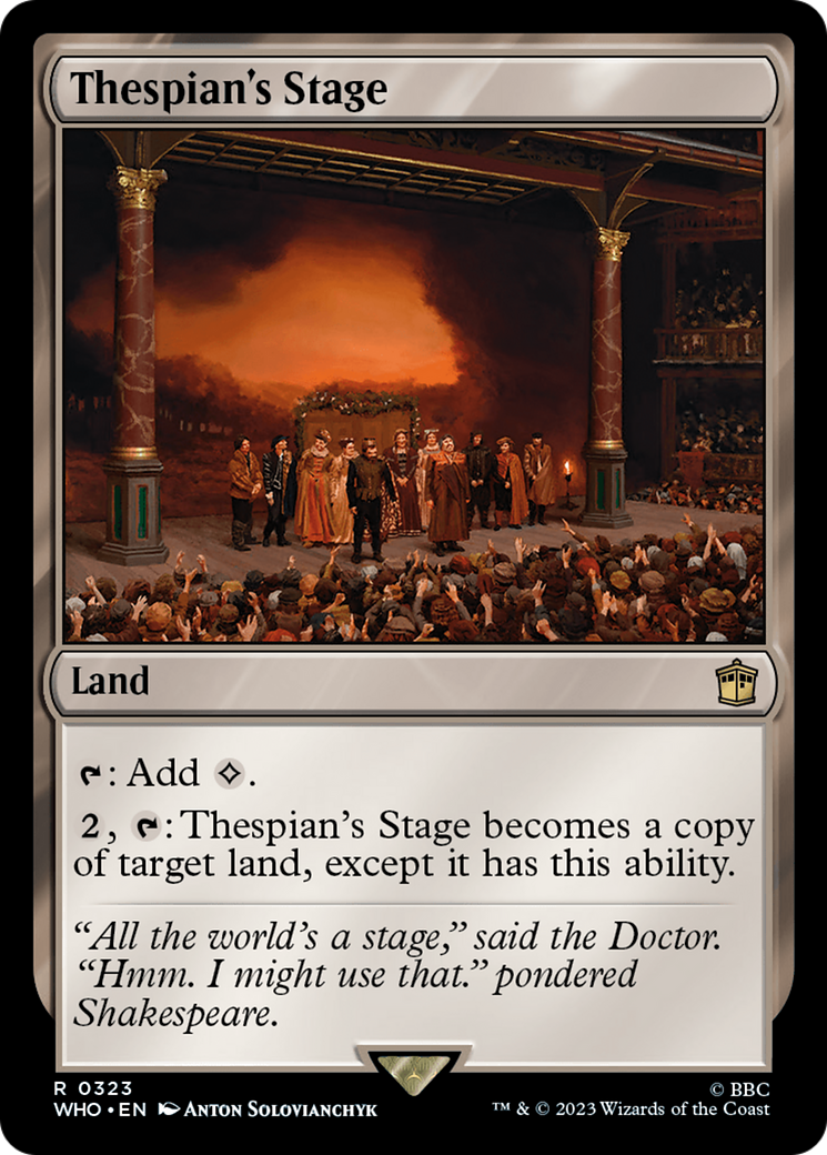 Image of Thespian's Stage [Doctor Who]