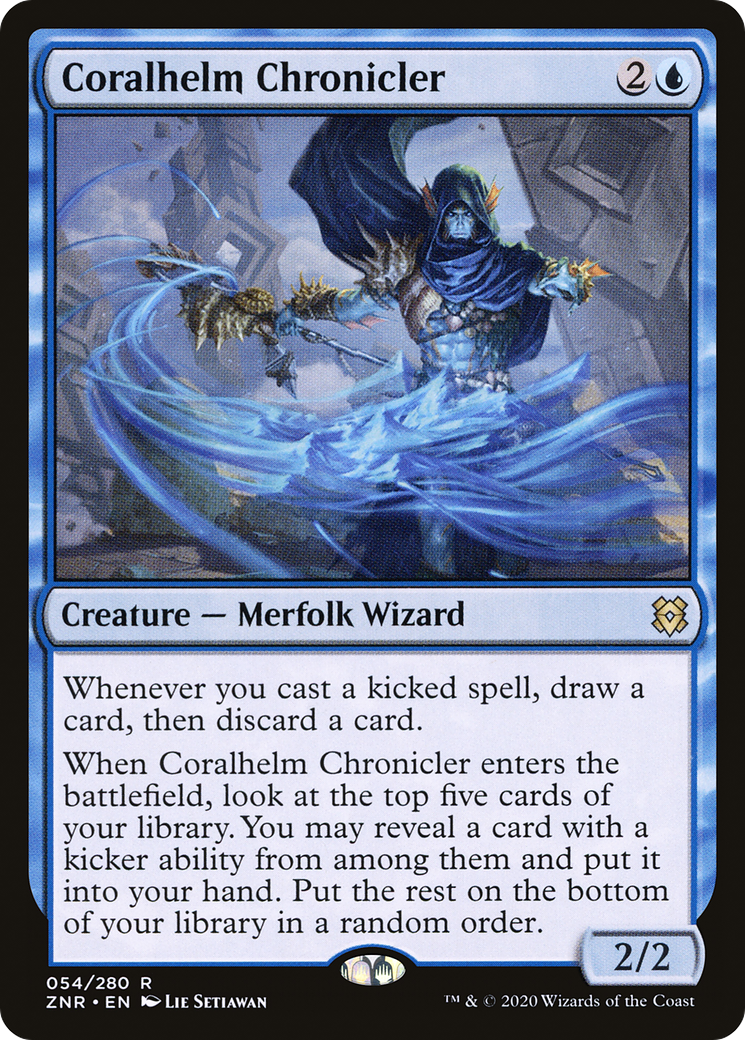 Image of Coralhelm Chronicler [Zendikar Rising]