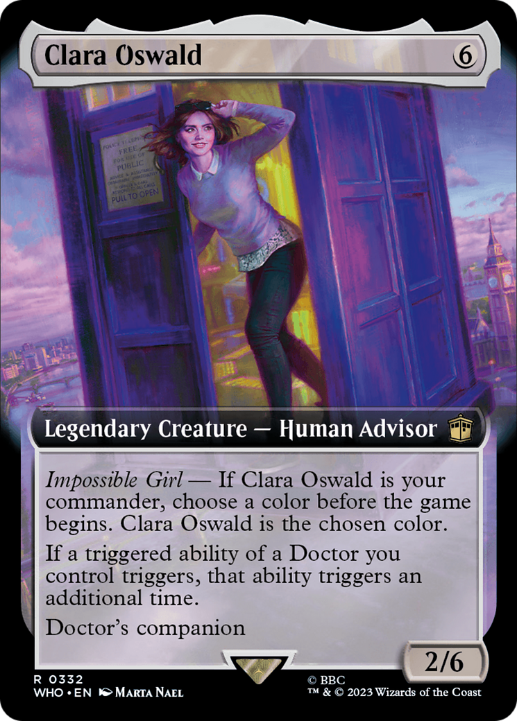 Image of Clara Oswald (Extended Art) [Doctor Who]