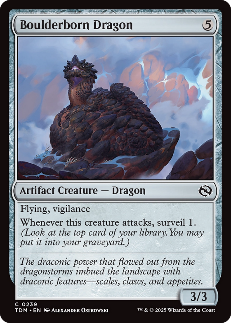 Image of Boulderborn Dragon [Tarkir: Dragonstorm]