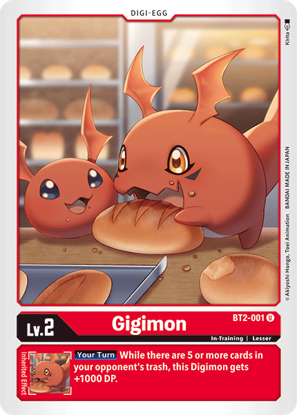 Image of Gigimon [BT2-001] [Release Special Booster Ver.1.5]
