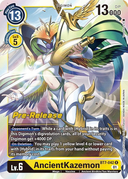 Image of AncientKazemon [BT7-042] [Next Adventure Pre-Release Cards]