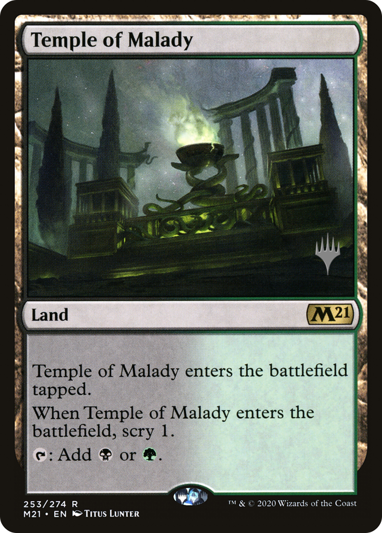 Image of Temple of Malady (Promo Pack) [Core Set 2021 Promos]