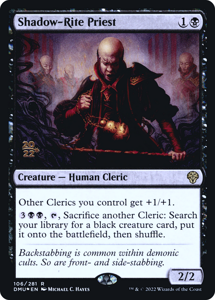 Image of Shadow-Rite Priest [Dominaria United Prerelease Promos]