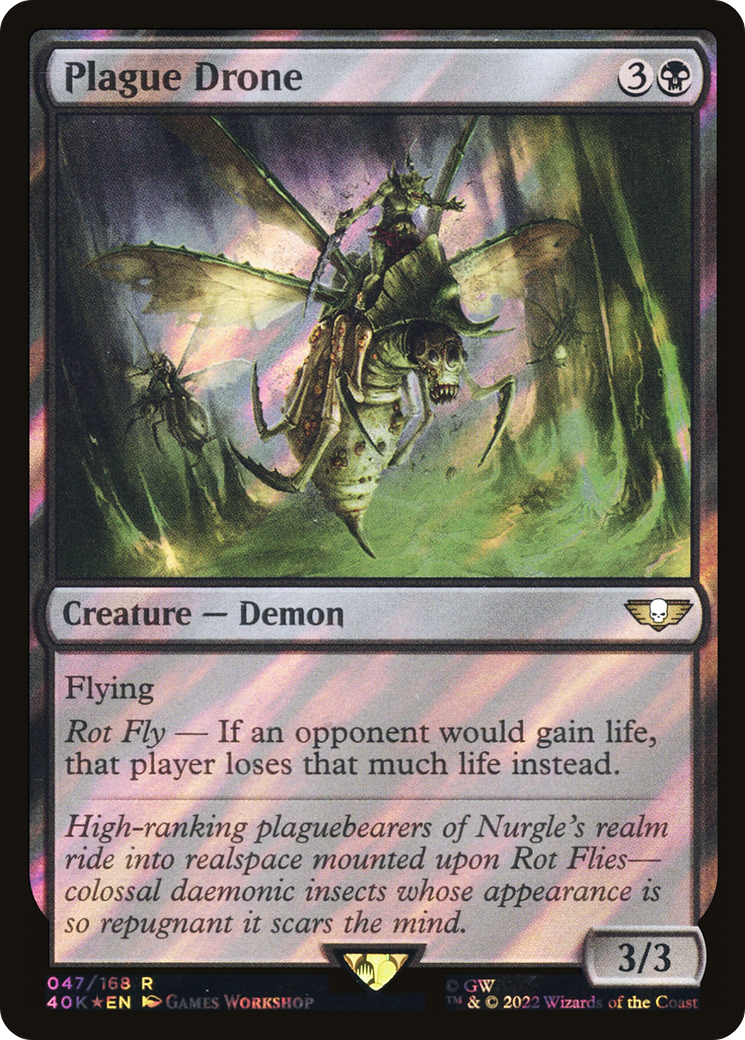 Image of Plague Drone (Surge Foil) [Warhammer 40,000]