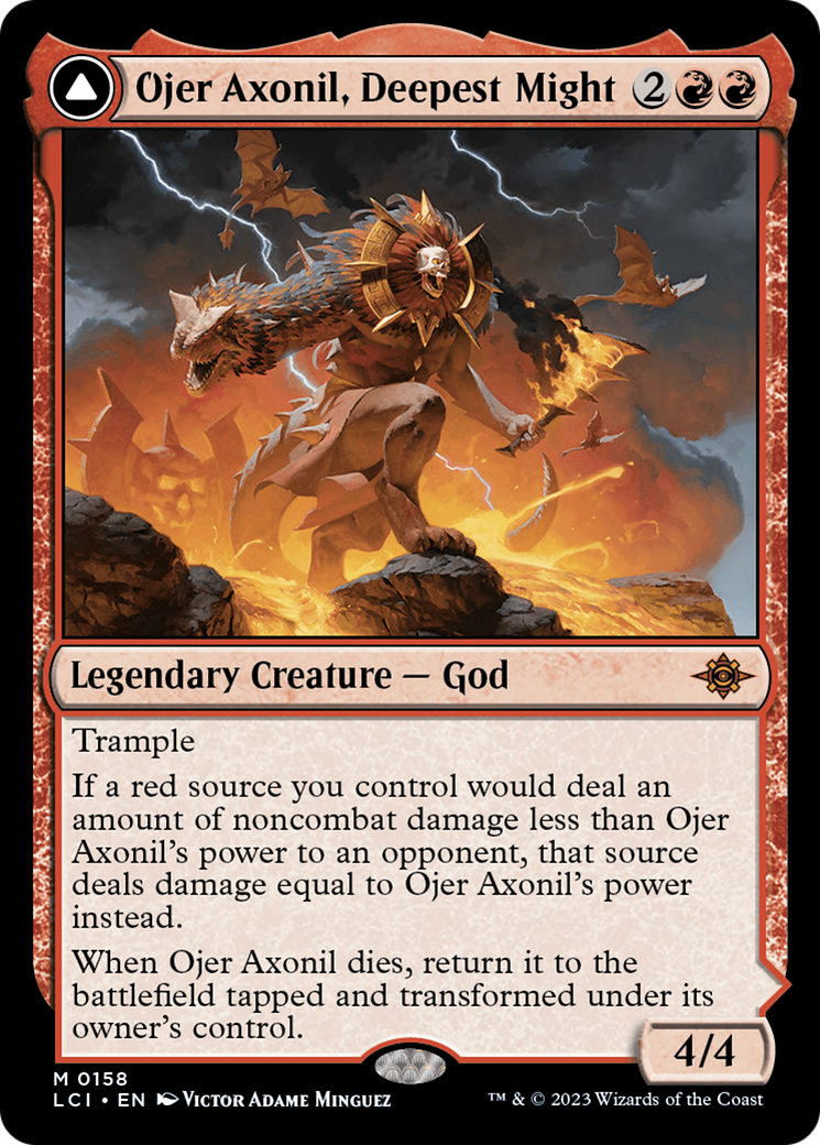 Image of Ojer Axonil, Deepest Might // Temple of Power [The Lost Caverns of Ixalan]