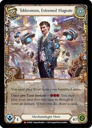 Image of Teklovossen, Esteemed Magnate [EVO007] (Bright Lights)